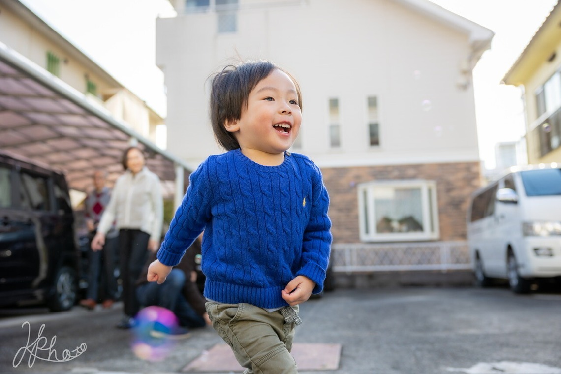 大森光太郎・K-PHOTOが撮影した「家族写真撮影」の写真