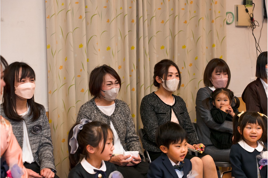 いいだが撮影した「保育園 卒園式」の写真