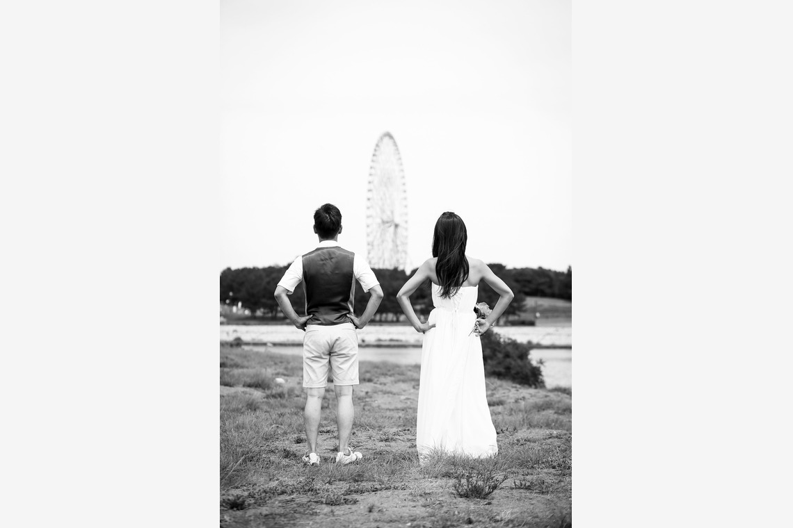 加倉井 規晃が撮影した「ロケーション・前撮り・公園・海」の写真