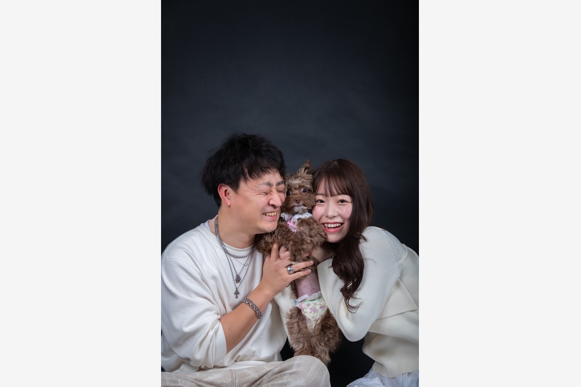 yodogawa photが撮影したスタジオ撮影のアルバム「家族」