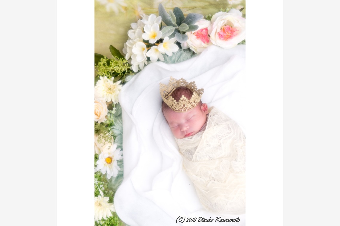 かわもとえつこが出張撮影した家族写真(キッズ,ベビーフォト)などが写った「ファミリーフォト」の家族写真