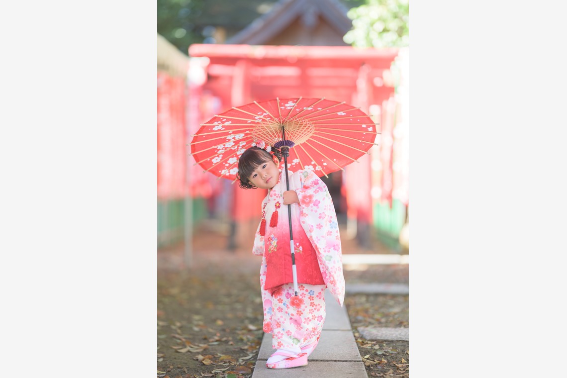 萬代　一樹が出張撮影した家族写真(キッズ,ベビーフォト)などが写った「七五三」の家族写真