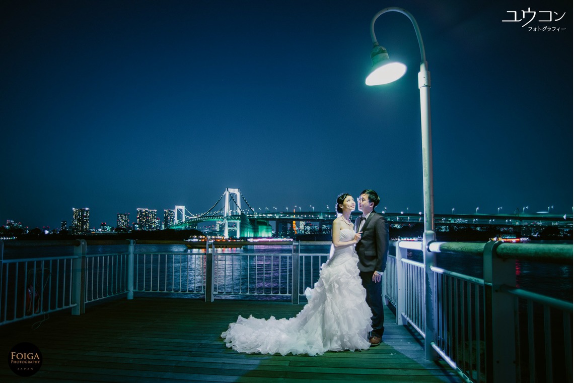 ユウコン　フォトグラフィーが撮影した「TOKYO PREウェディング」の写真
