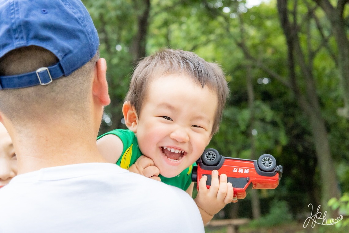 大森光太郎・K-PHOTOが出張撮影した家族写真(キッズ,ベビーフォト)などが写った「家族写真撮影」の家族写真
