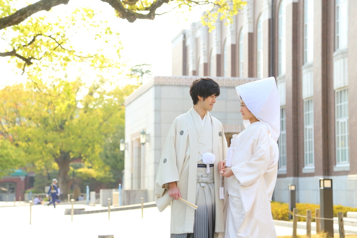 京都・中尾写真場が撮影した写真のアルバム「和装ロケーションフォト」