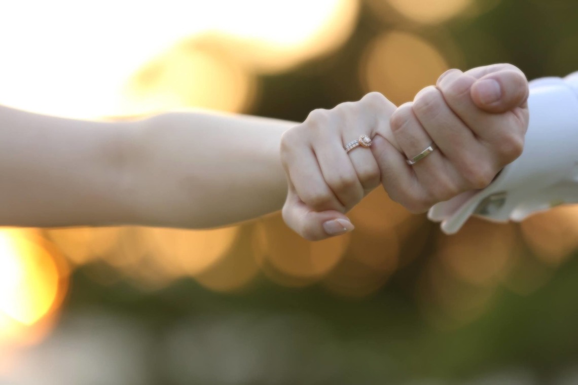 Photo of outdoor pre wedding photos taken by STUDIO AQUA