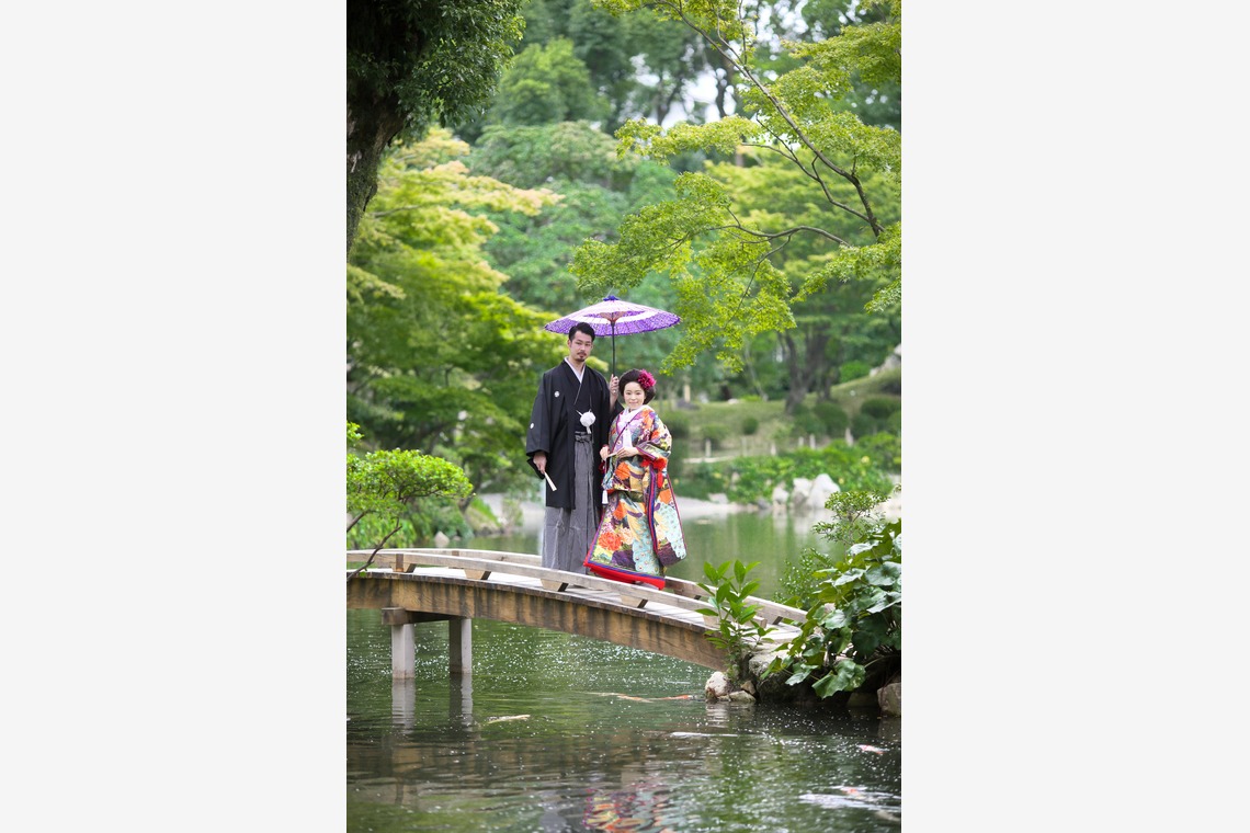 KIKIウェディングが撮影した写真のアルバム「縮景園」