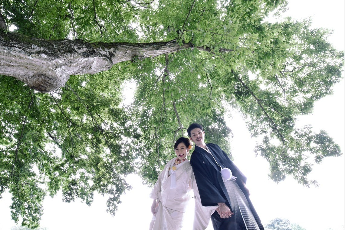 キキフォトワークスが撮影した「Pre Weddingphotoshoot at Nara with kimono in spring to summer」の写真