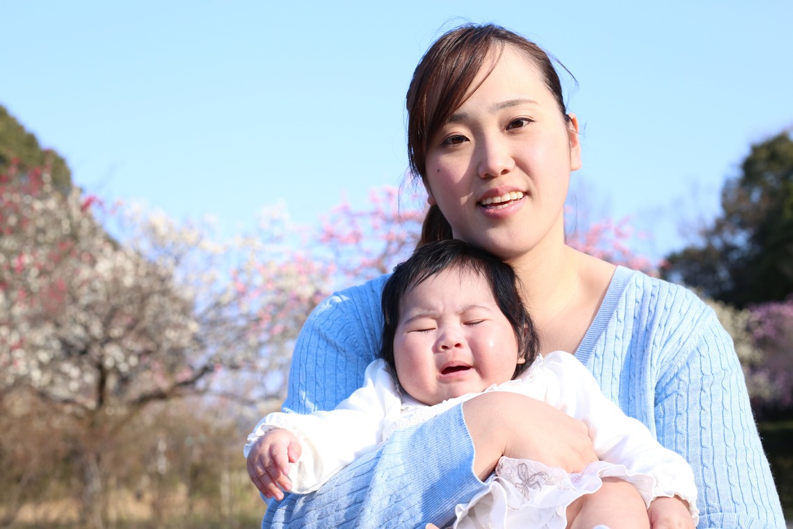 竹内雅俊が撮影した「初節句と初めての梅」の写真