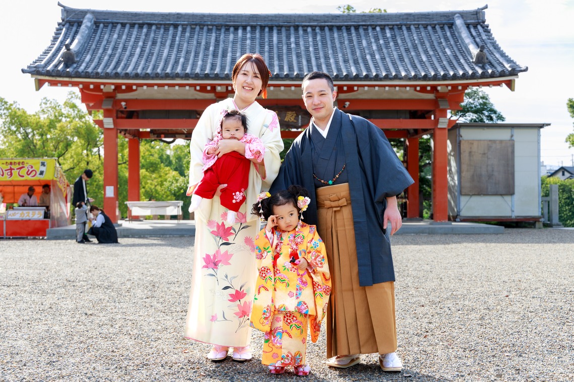 真方　祥が撮影した写真のアルバム「七五三参り記念写真」