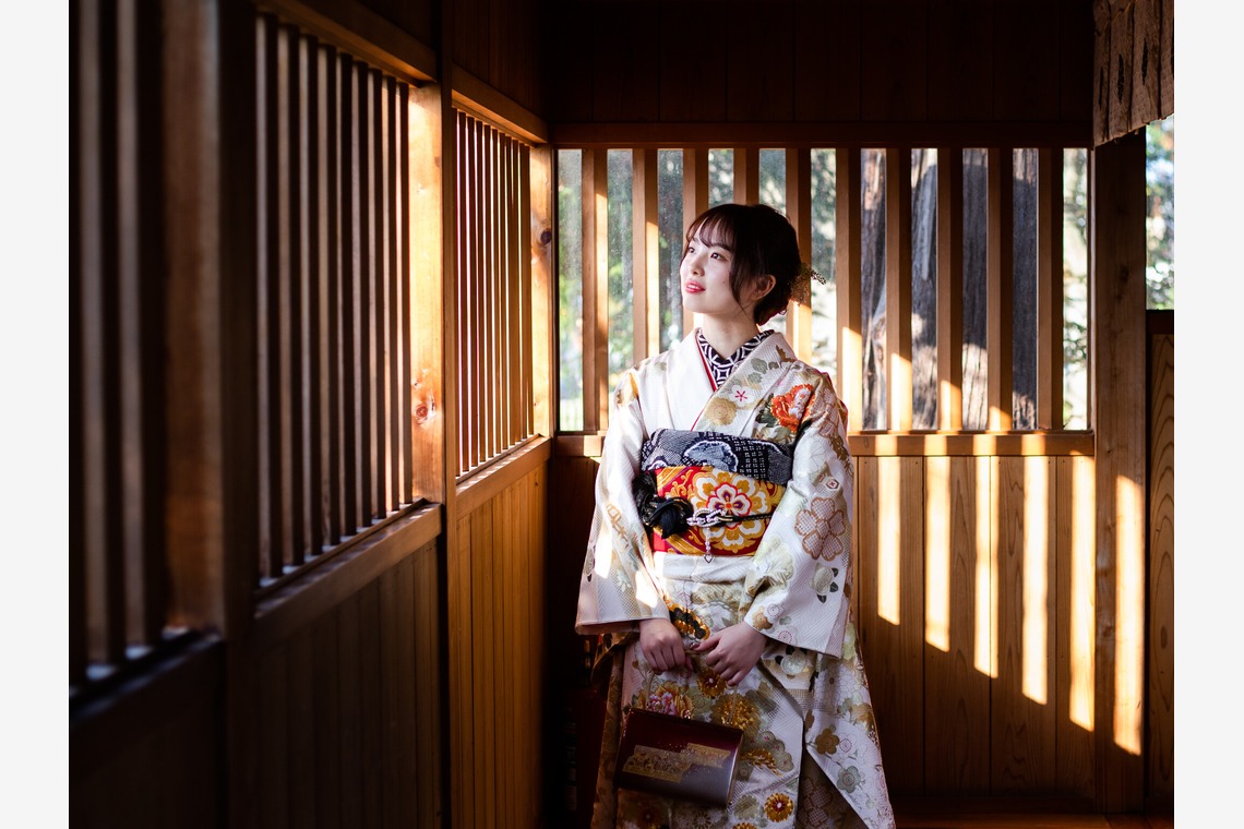 Jemiフォトが出張撮影した家族写真(キッズ,ベビーフォト)などが写った「成人式」の家族写真