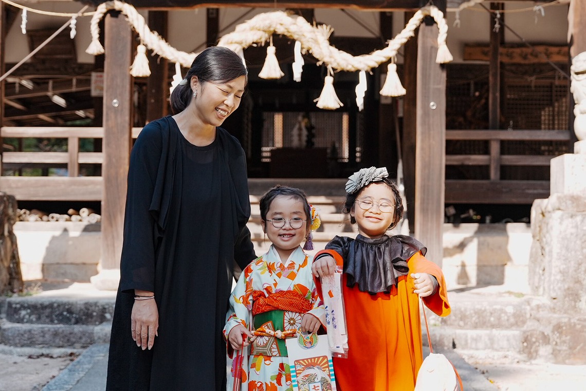 心綴フィルムが撮影した「七五三①」の写真