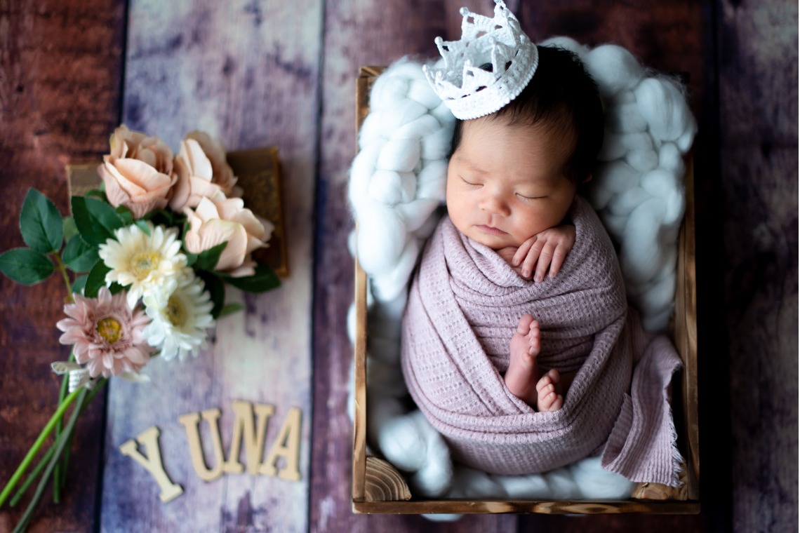 サキヤマ リエが撮影した写真のアルバム「ピンク系・うさぎのぬいぐるみ・女の子のニューボーンフォト 」