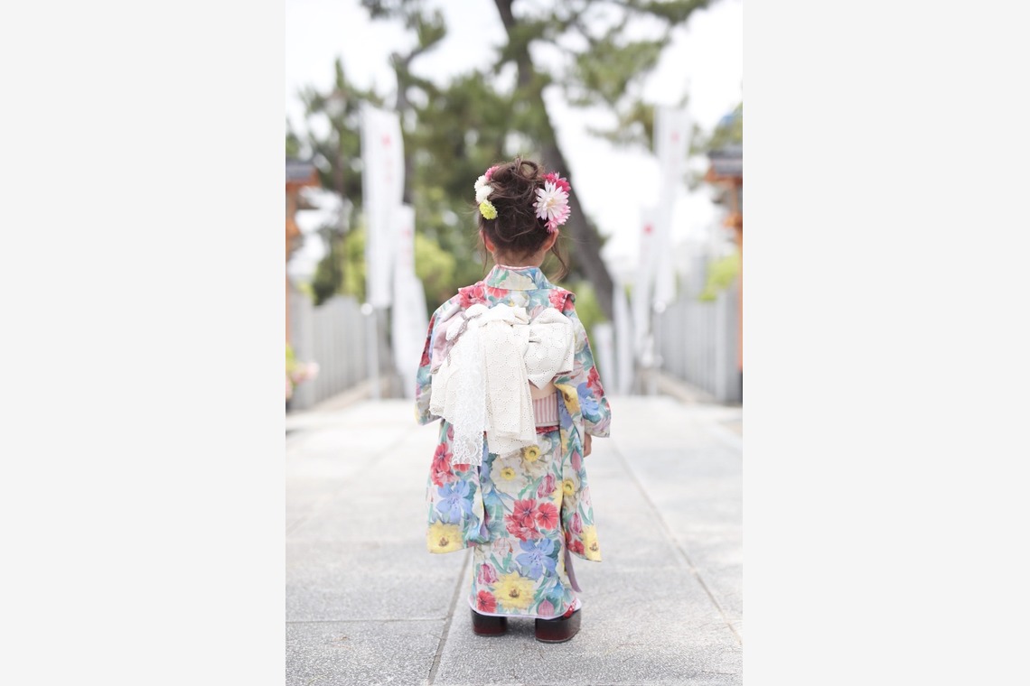宮部が撮影した「七五三」の写真