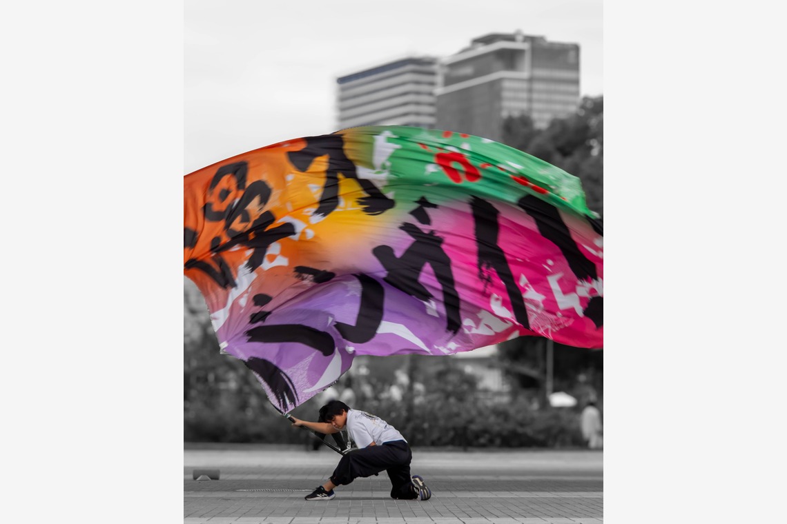 ハイナ　マテウスが撮影した写真のアルバム「情熱の旗」