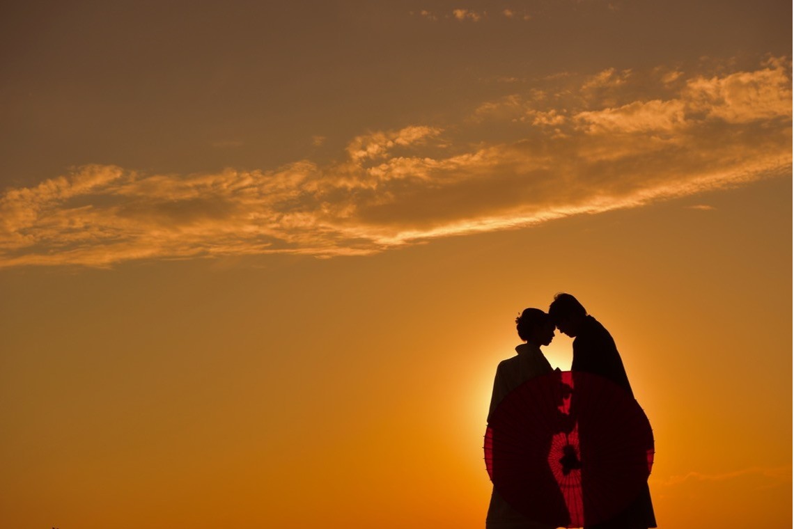 キキフォトワークスが撮影した「Pre Weddingphotoshoot at Nara with kimono in spring to summer」の写真