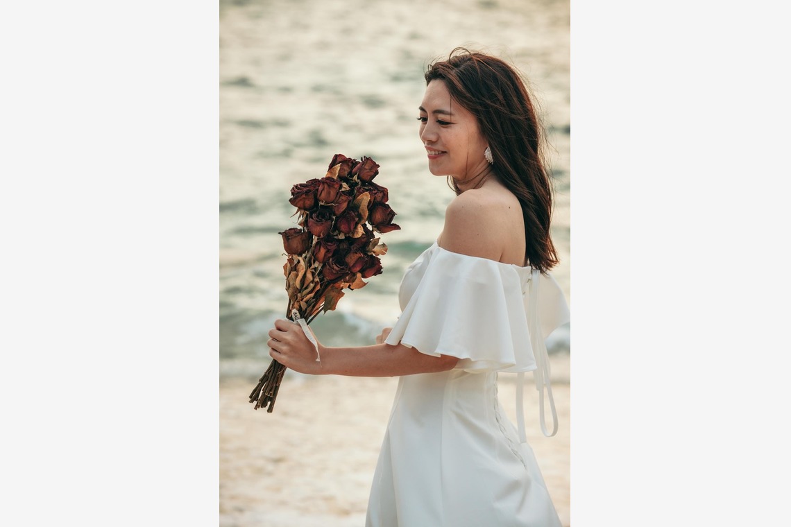 ポートレート沖縄が撮影した「ビーチフォトウエディング」の写真