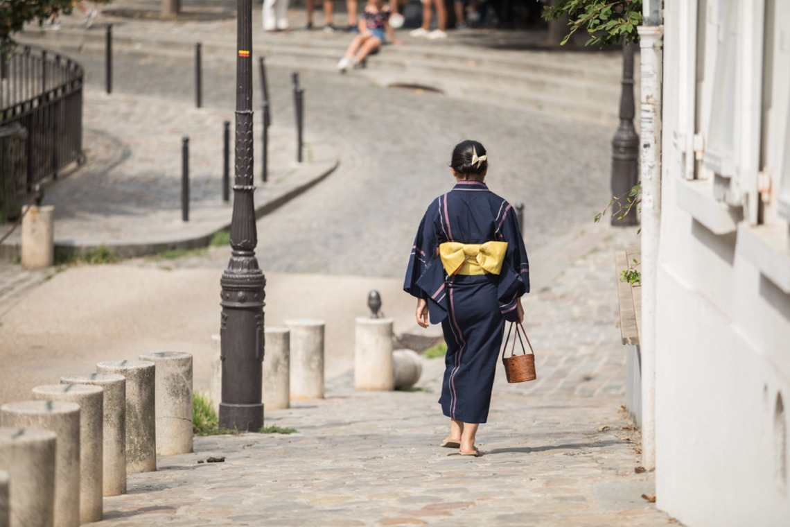Petite Nao Photographyが撮影した写真のアルバム「浴衣姿でパリをお散歩。モンマルトルの丘＆パレロワイヤル」