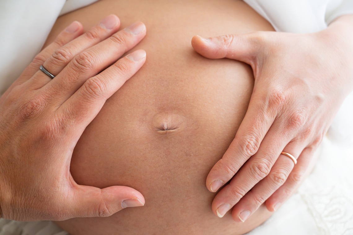 高木勇斗が撮影した「マタニティフォト」の写真