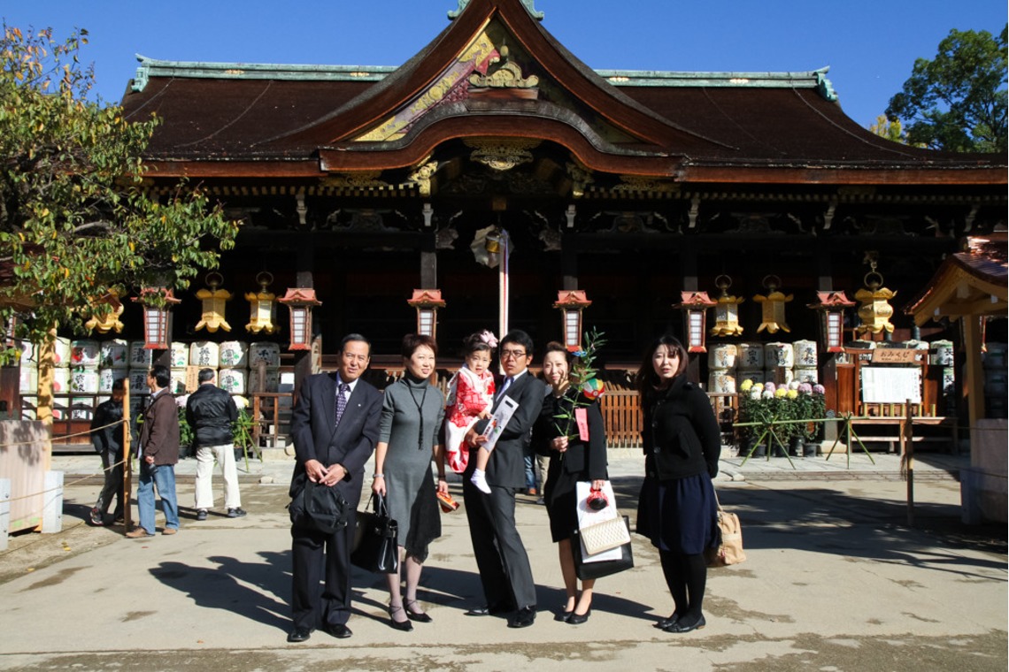 スマイルハンターが撮影した「七五三ロケーション撮影」の写真