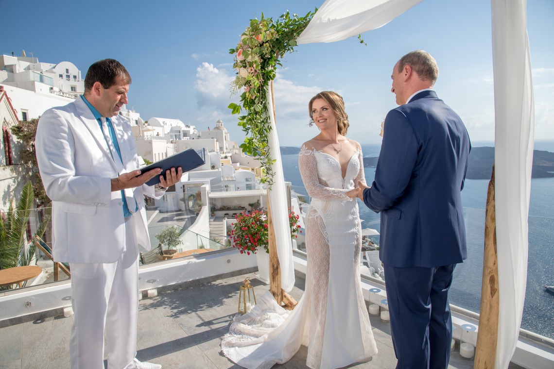 Olga Chalkiadakiが撮影した「Santorini Wedding Ceremony」の写真