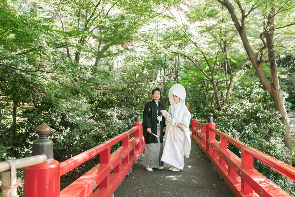 Photo of Japan pre wedding kimono taken by Yuki Shimada Photography