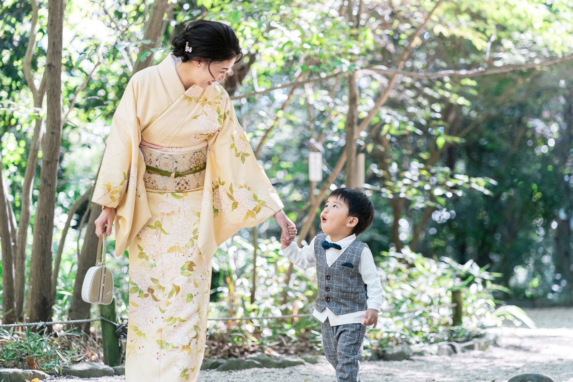 櫻井一平が出張撮影した家族写真(キッズ,ベビーフォト)などが写った「ファミリーフォト」の家族写真