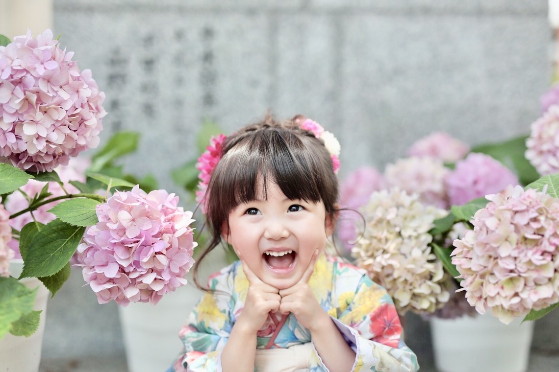 宮部が撮影した「七五三」の写真