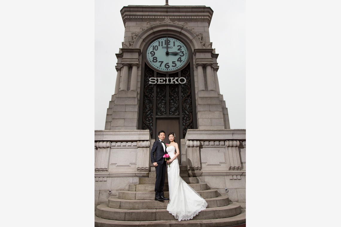 高野和希が撮影した「丸の内ロケーションフォト　前撮り」の写真