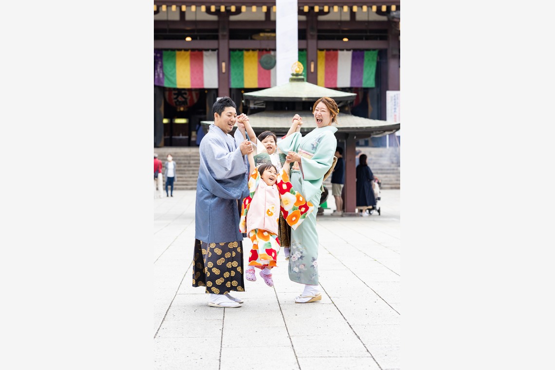 奥田大貴が撮影した「七五三」の写真