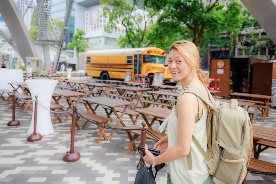 ちずカメラが撮影した「女性」の写真