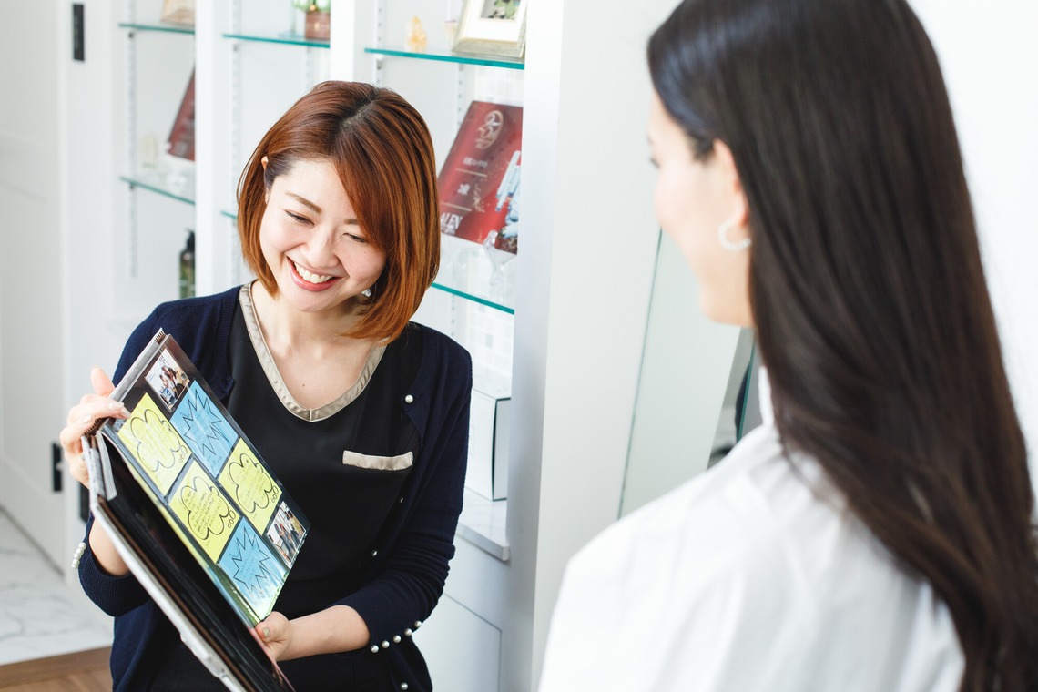 uno e creative act.が撮影した「札幌の隠れ家的美容エステサロン」の写真