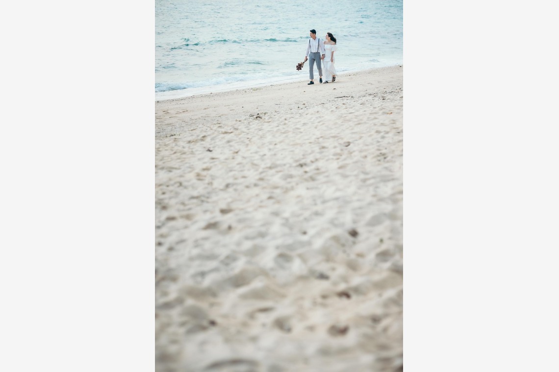 ポートレート沖縄が撮影した「ビーチフォトウエディング」の写真