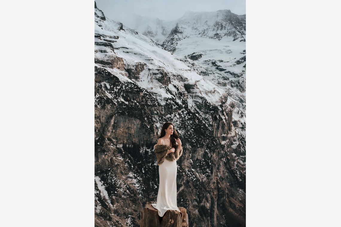 Olga Chalkiadakiが撮影した写真のアルバム「Switzerland Honeymoon Winter Photosession」
