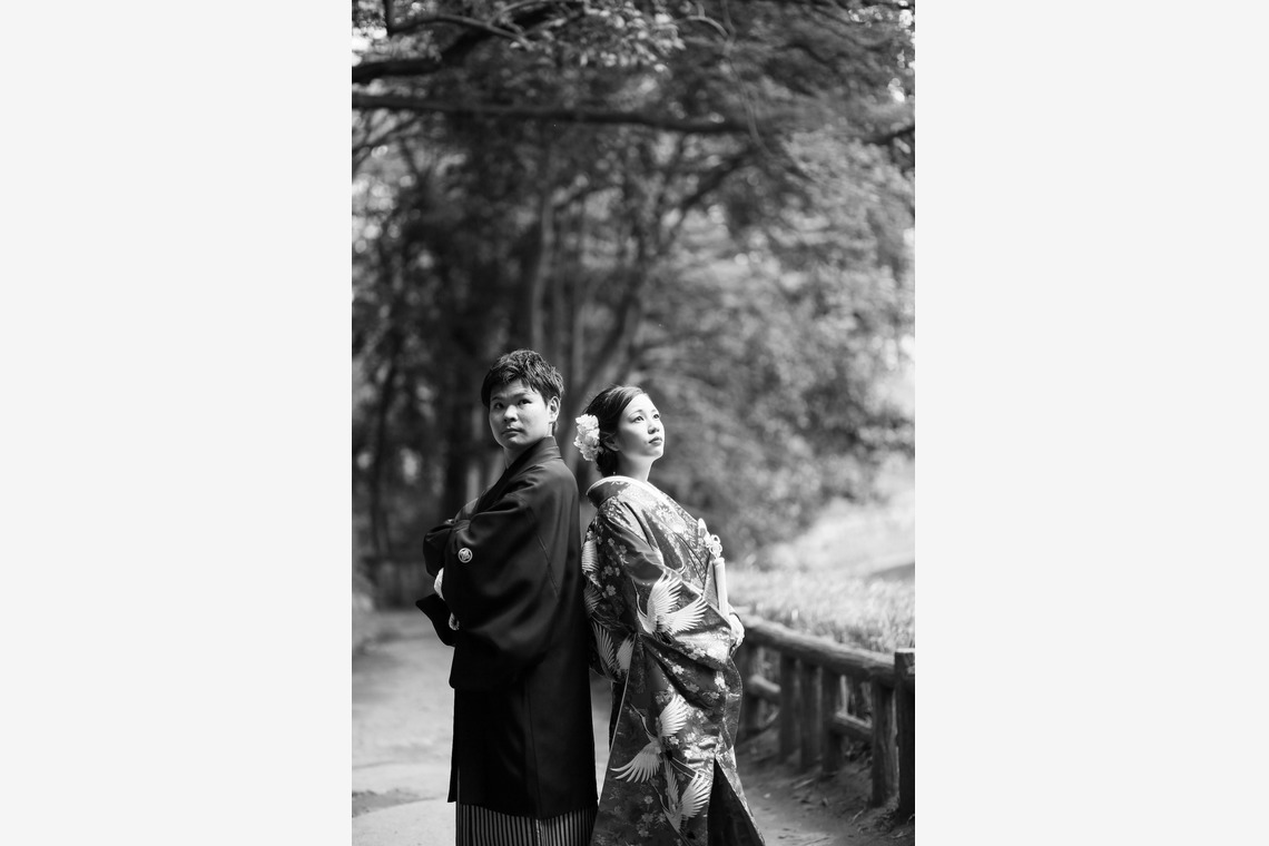 加倉井 規晃が撮影した「ロケーション・前撮り・公園・和装」の写真
