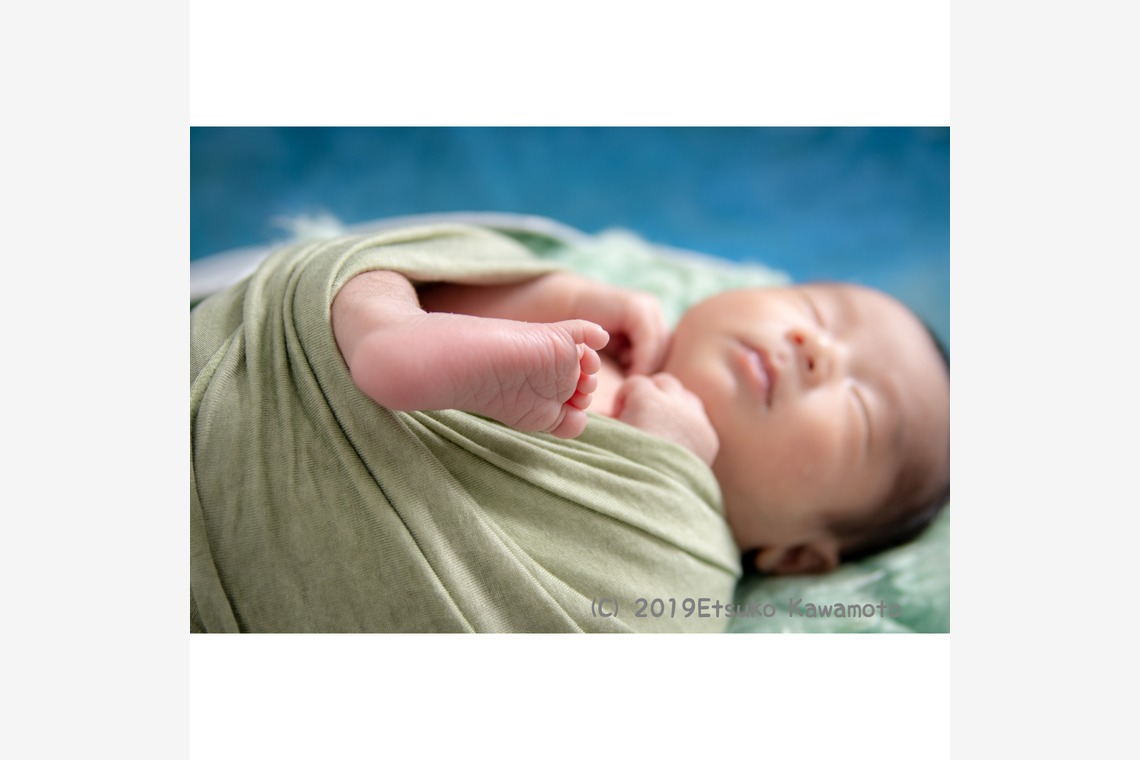 かわもとえつこが撮影したニューボーンフォトのアルバム「ニューボーンフォト」
