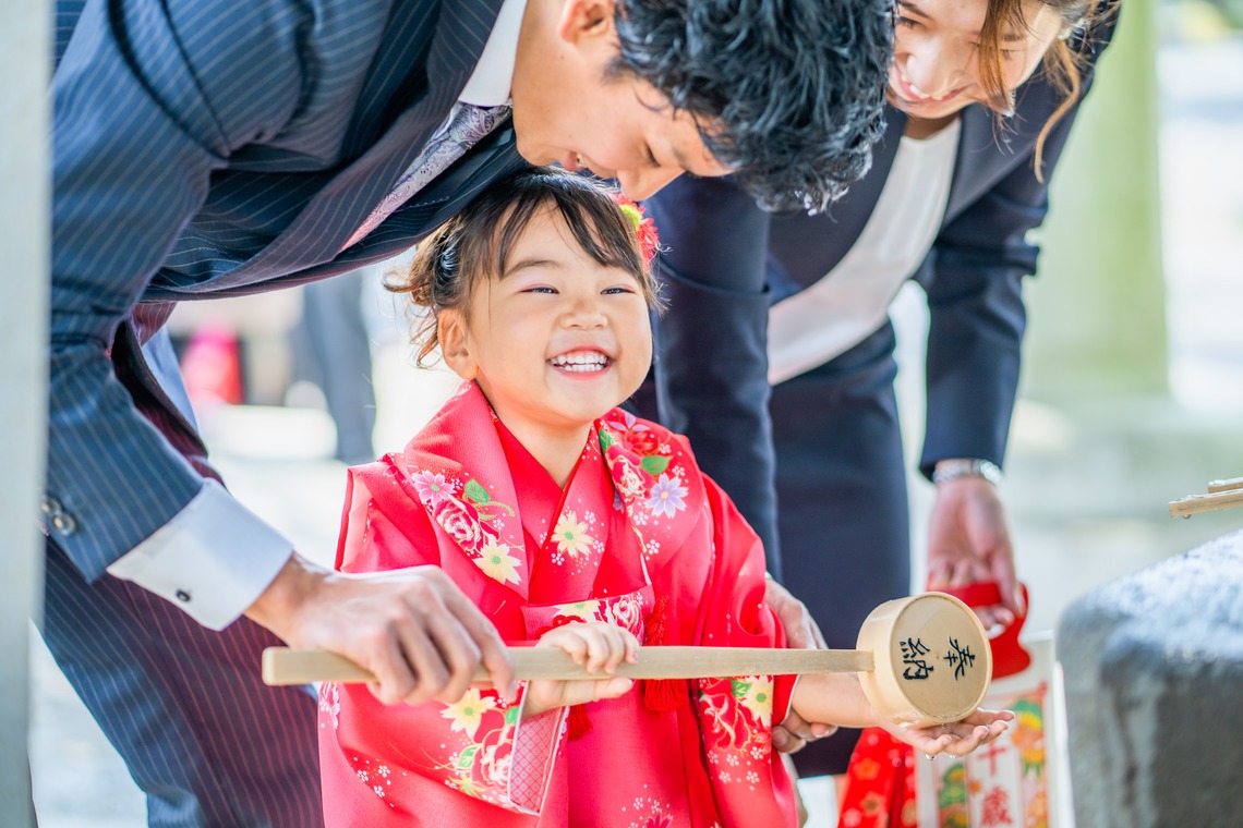 フォトスタジオ リユニオンが撮影した写真のアルバム「七五三＠和楽備神社」