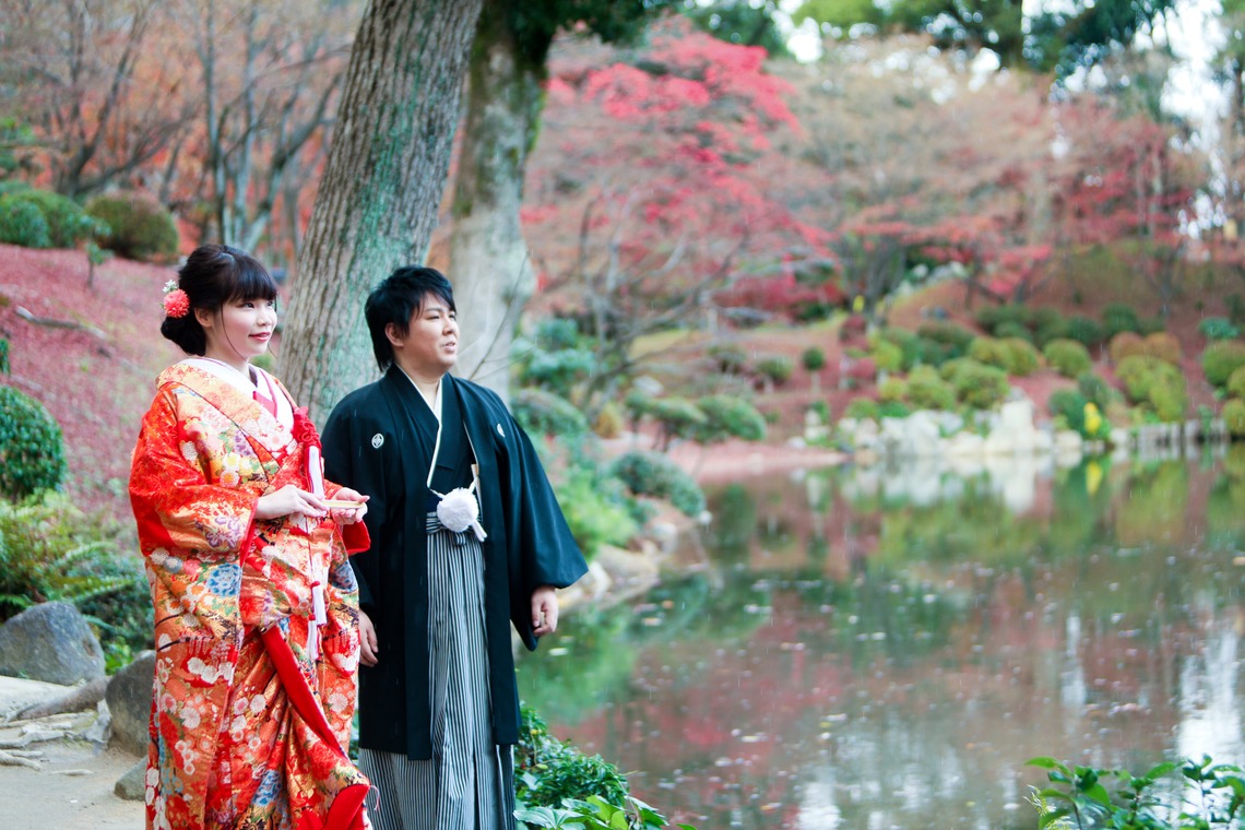 KIKIウェディングが撮影した写真のアルバム「秋の縮景園」