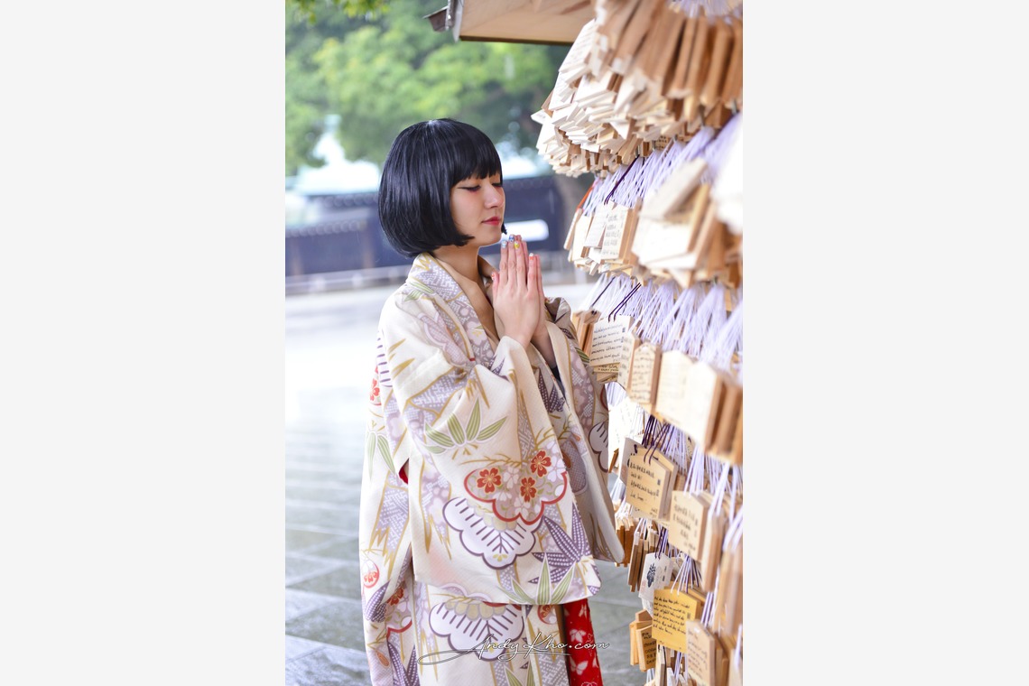 Andy Khoが撮影した「Yuri's Kimono Shoot in Meiji Jingu」の写真