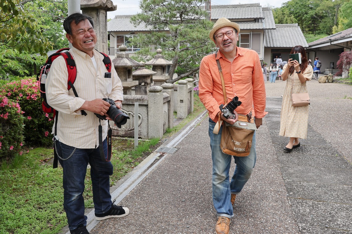 ちずカメラが撮影した「写真家　橘田龍馬さんの子供写真教室の様子」の写真