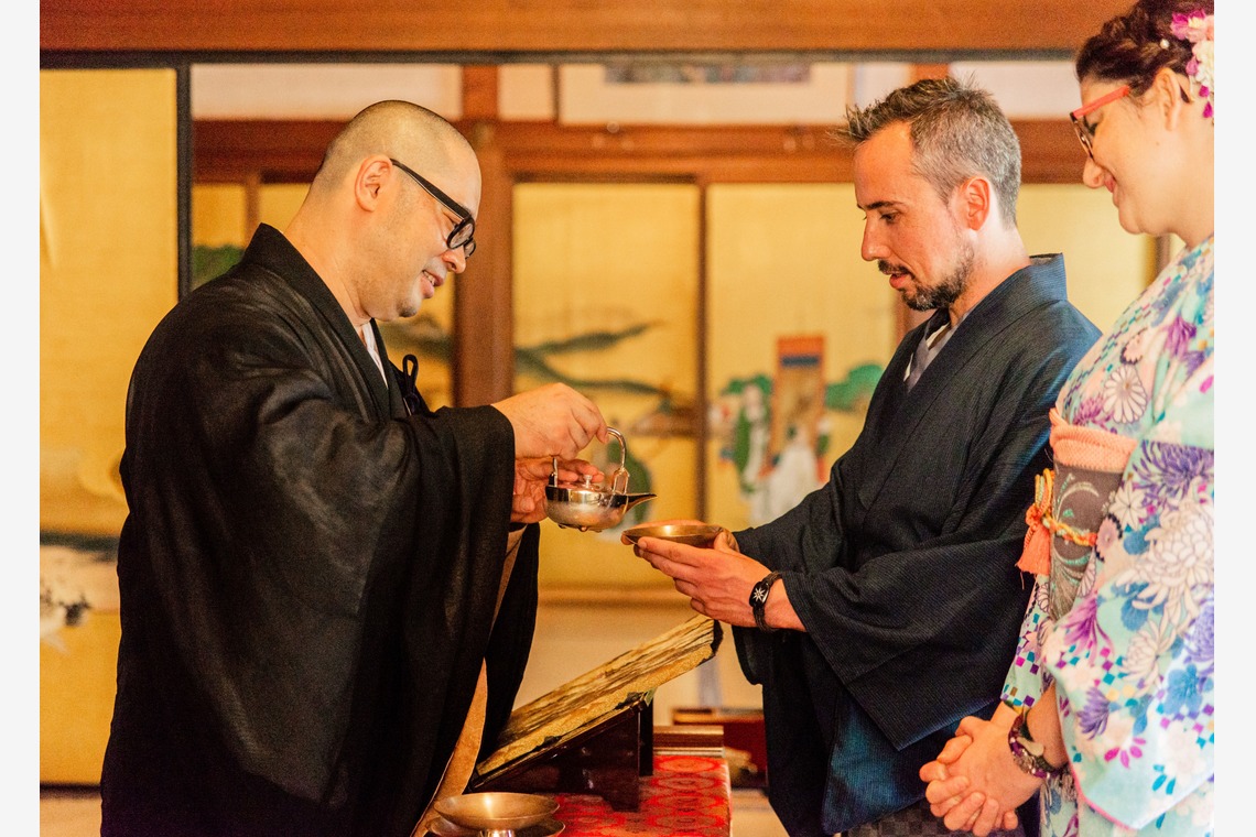 Photo of Wedding at a Temple in Kyoto taken by Kai