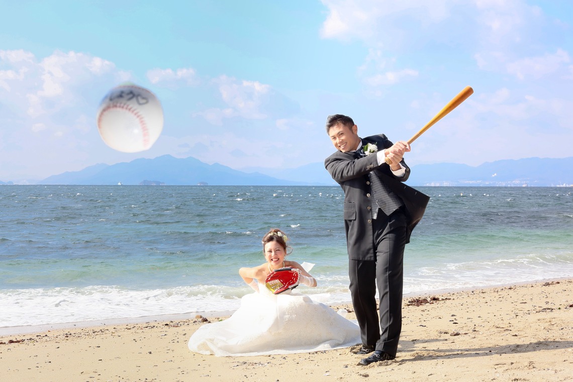 KIKIウェディングが撮影した「青い海」の写真