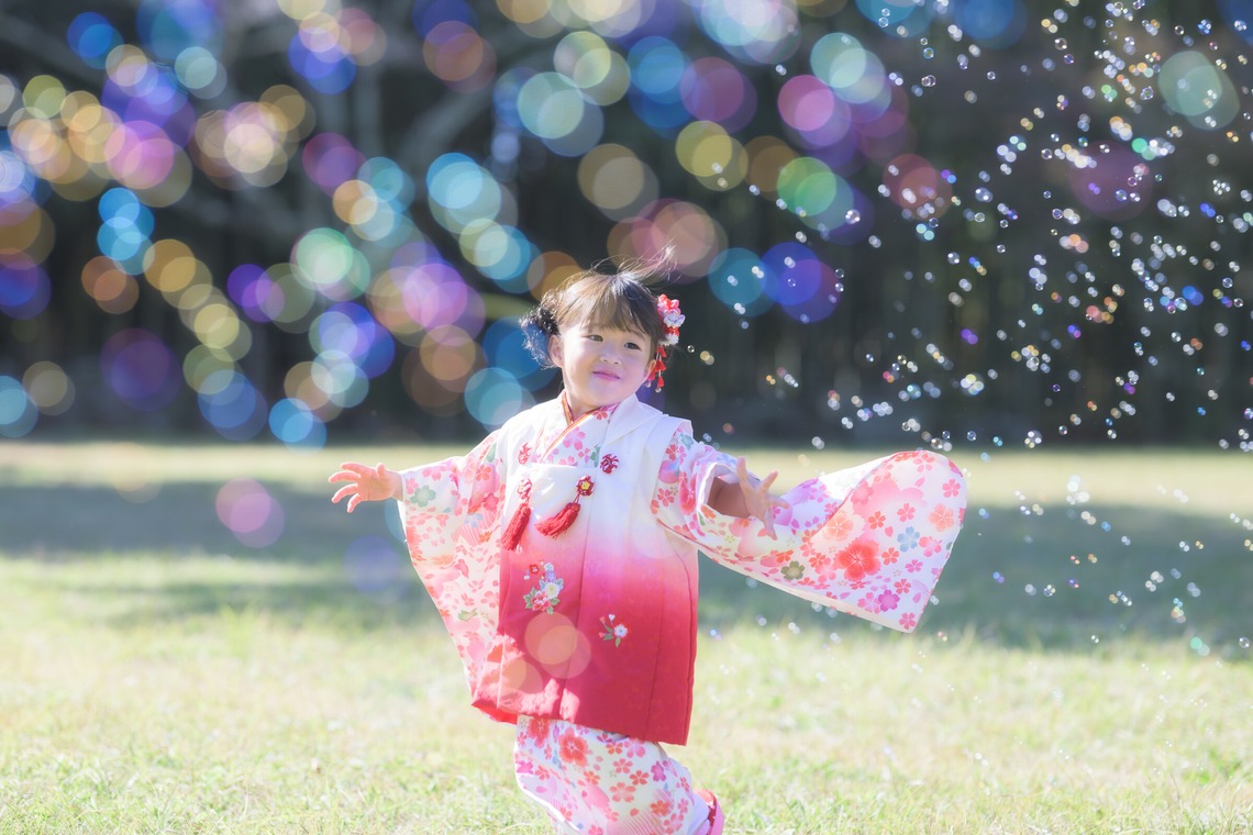 萬代　一樹が撮影した「七五三」の写真