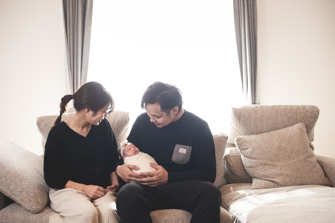 荒畑けいこが撮影したニューボーンフォトのアルバム「ニューボーンフォト」