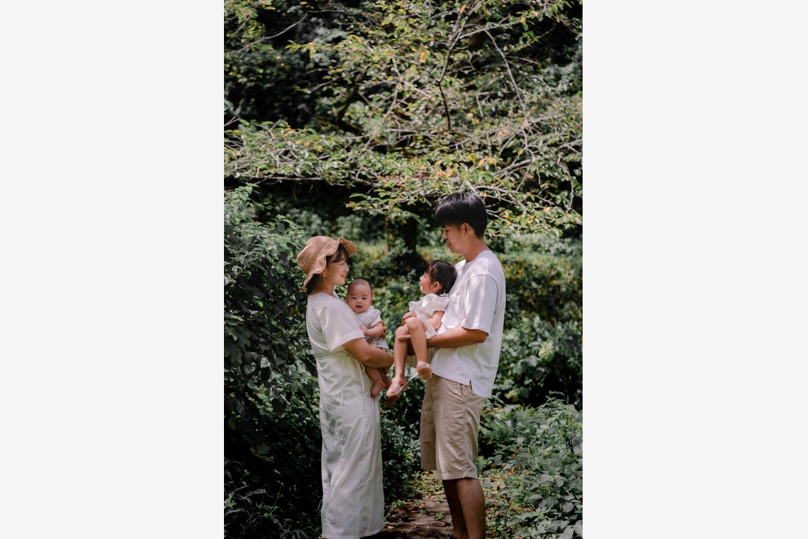 民辻亮介が撮影した「ファミリーフォト」の写真