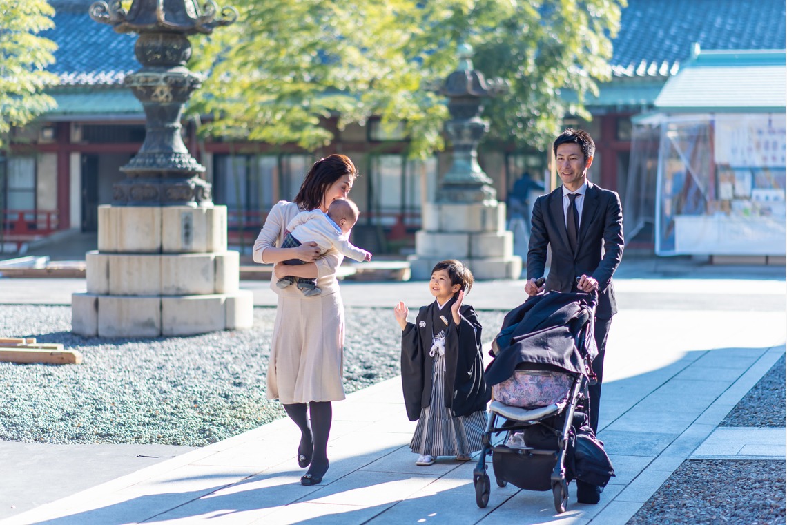 サキヤマ リエが撮影した写真のアルバム「5才男の子・笑顔いっぱいの七五三＠日枝神社」