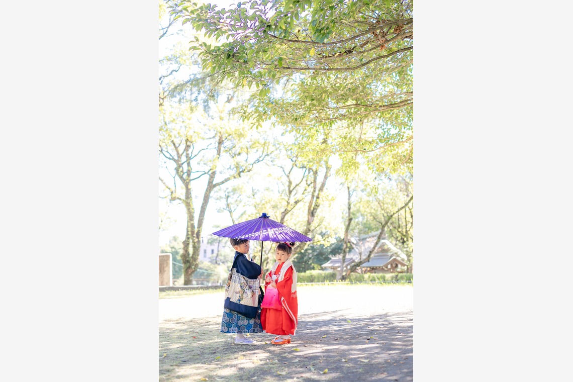 隈元智子が撮影した写真のアルバム「七五三」