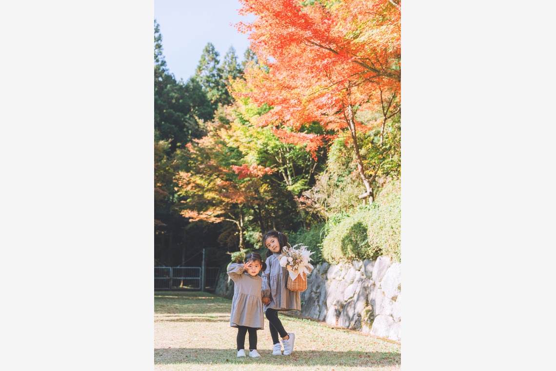 多田正子が撮影した「ファミリーフォト（バースデーフォト）」の写真