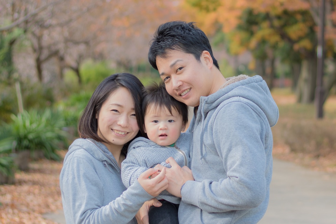 出張撮影サービス「ミライフォト」が撮影した写真のアルバム「年賀状写真@庄内緑地公園」