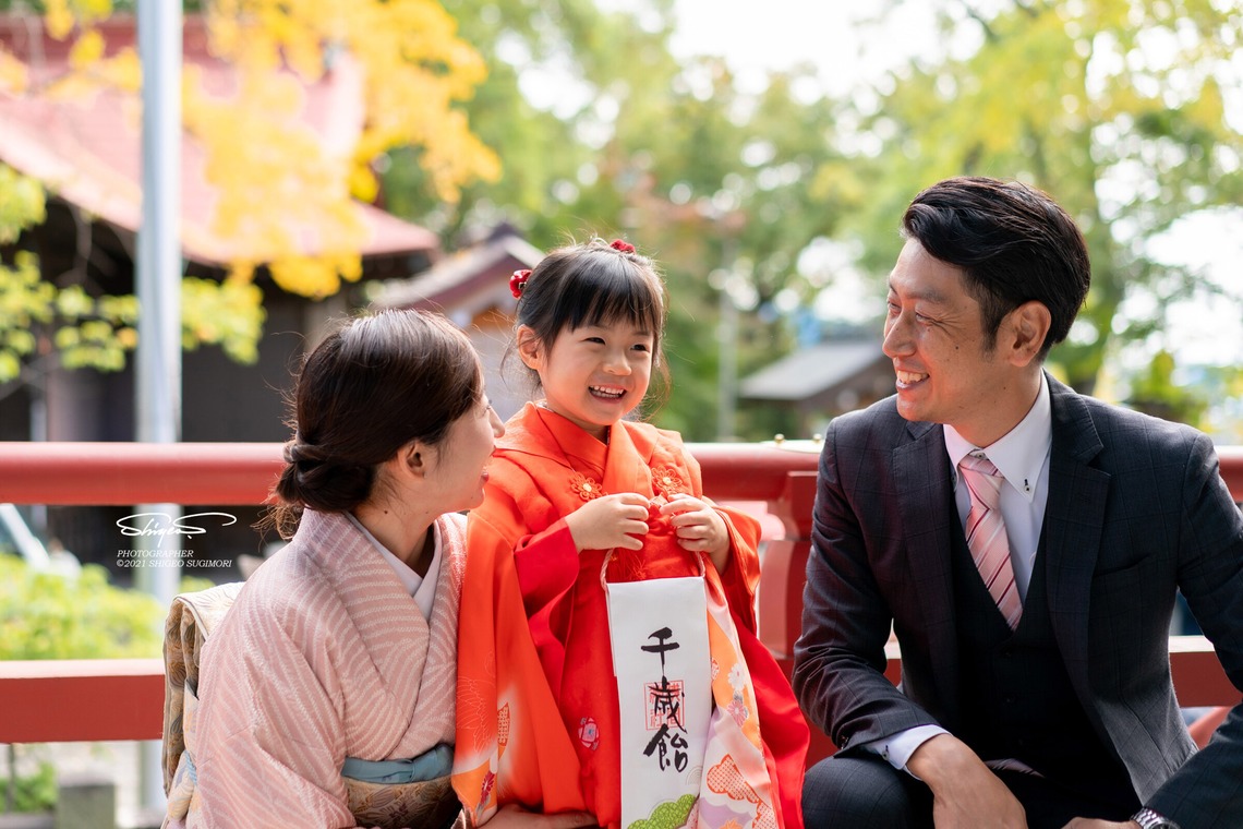 杉森 茂夫 (Photo Studio SS)が出張撮影した家族写真(キッズ,ベビーフォト)などが写った「七五三、お宮参り、家族写真」の家族写真